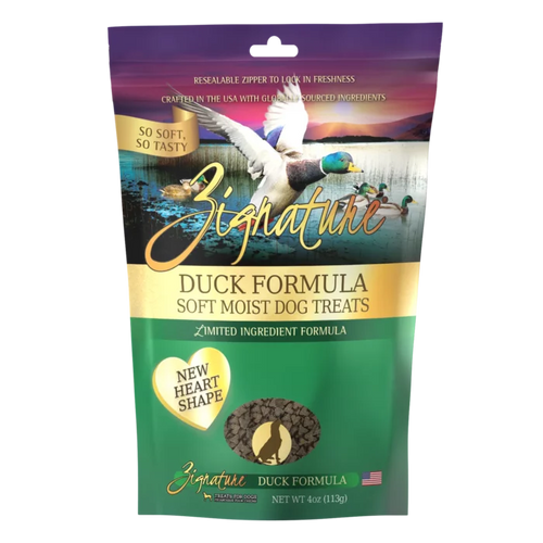 Zignature Duck Soft Moist Treats for Dogs