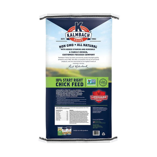 Kalmbach 18% Start Right® Chick Feed (Non-GMO)